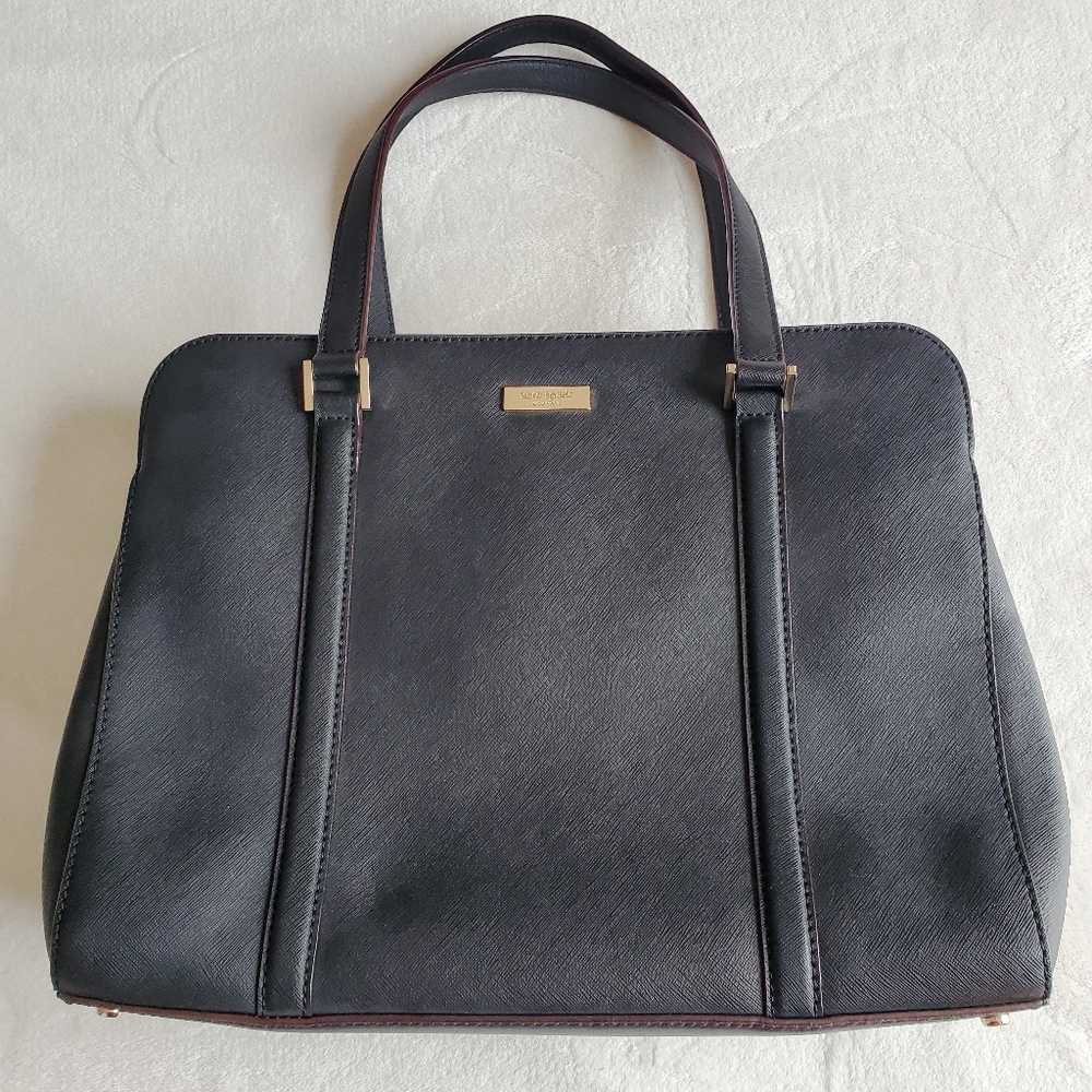 Kate Spade Black Leather Tote